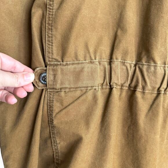 Vintage Dockers Levi's Khaki Barn Chore Workwear Coat Men's Size S - Picture 9 of 15